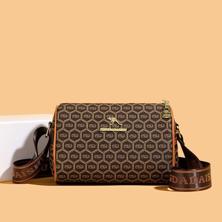 Bolsa mensageiro feminina, bolsa de ombro feminina, sacola feminina, grande capacidade, elegante, combinada, bolsa balde