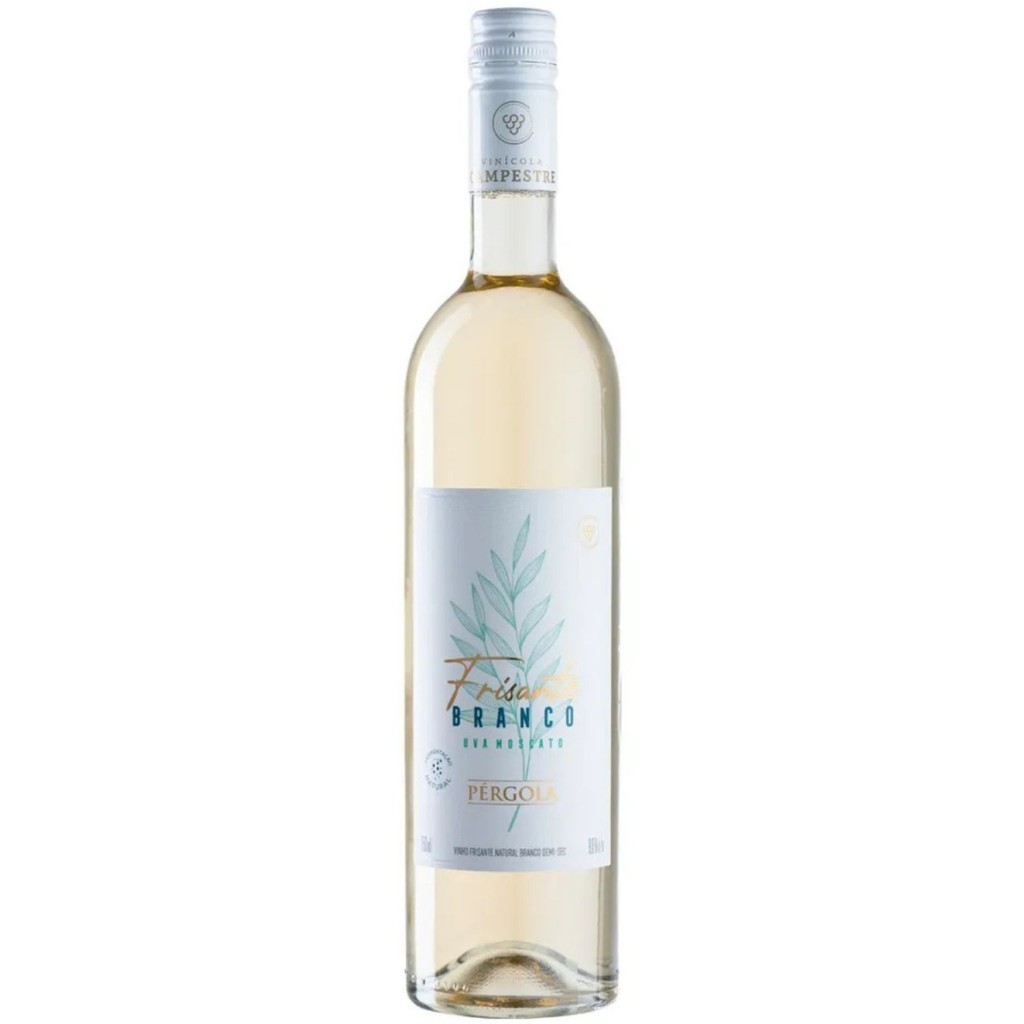 Vinho Frisante Pérgola Branco Demi-Sec Garrafa 750ml