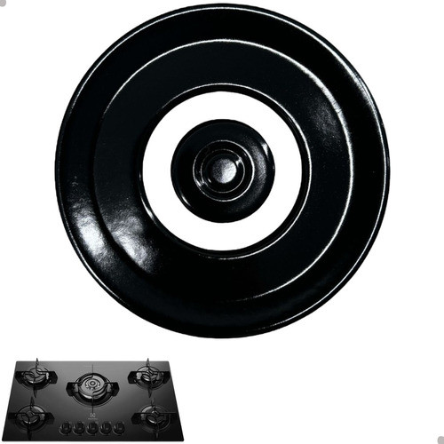 Kit Espalhador Tripla Chama 13,8cm Cooktop Electrolux FE5IC FE5IB FE5DC FE5TC KE4TP KE5TD Original