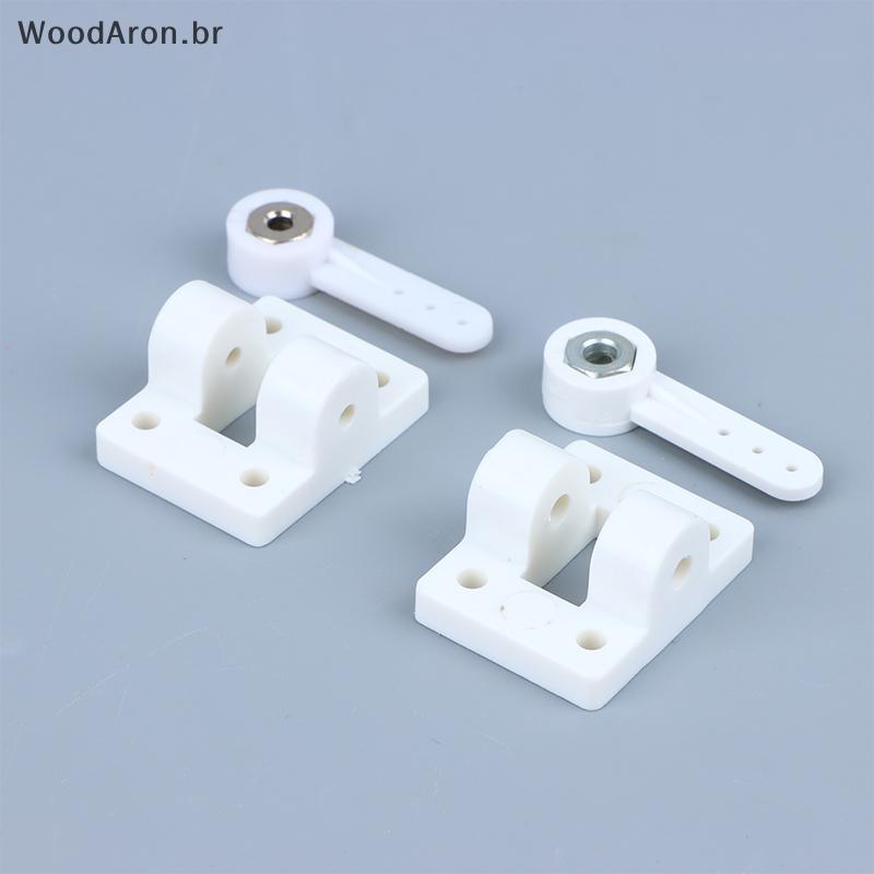WoodAron 1 Conjunto De Trem De Pouso , Volante Dianteiro , Braços De Direção + Montagens Adequados Para Aeronaves De Asa