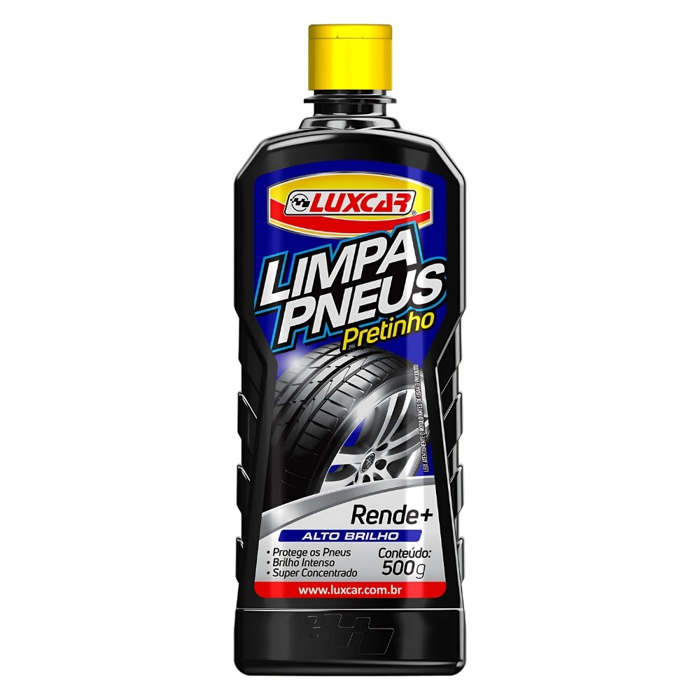 Limpa Pneus Pretinho Luxcar 500g