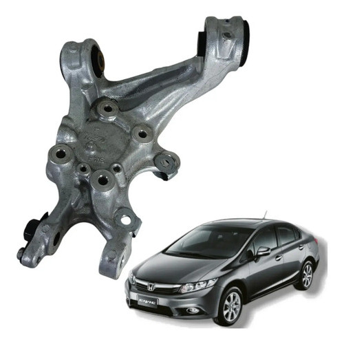 Montante Manga Eixo Traseira Direita Honda Civic Lxs 2012 16