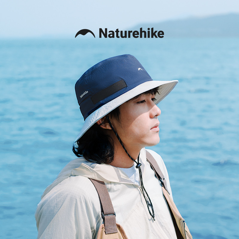 Naturehike norueguês montanhismo ao ar livre legal sentir aba grande balde chapéu masculino 2025 primavera verão proteto