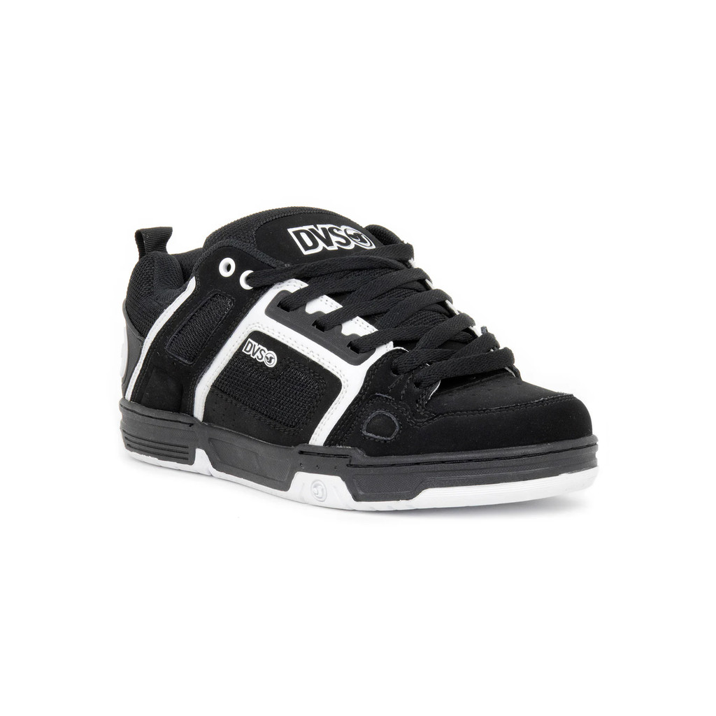 DVS Preto Branco Cor Combinando Língua Grossa Esportes Lazer Sola Resistente ao Desgaste Exportação Comércio Exterior Ho