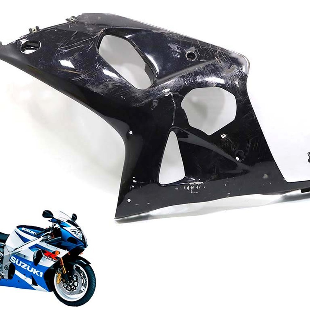 Carenagem Lateral Esquerda Suzuki Gsxr Srad 1000 01-03 C/detalhe