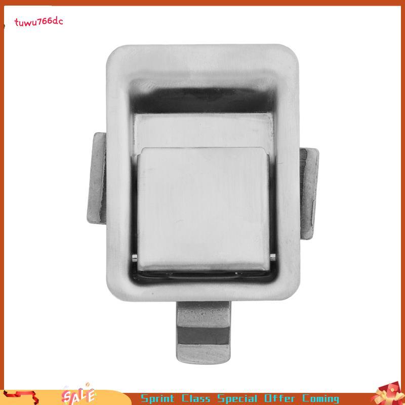 [Entrega Rápida BR] Mini Trava De Alça De Remo De Montagem Embutida Em Aço Inoxidável Para RV/Reboque/Armário/Caixa De F