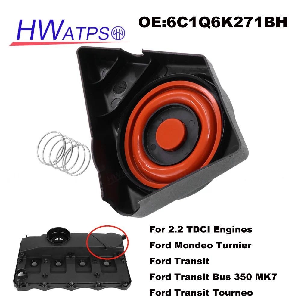 OEM : 6C1Q6K271BH Para Ford Mondeo Turnier Transit Bus 350 MK7 Tourneo PCV Kit De Reparo De Tampa De Válvula Com Membran