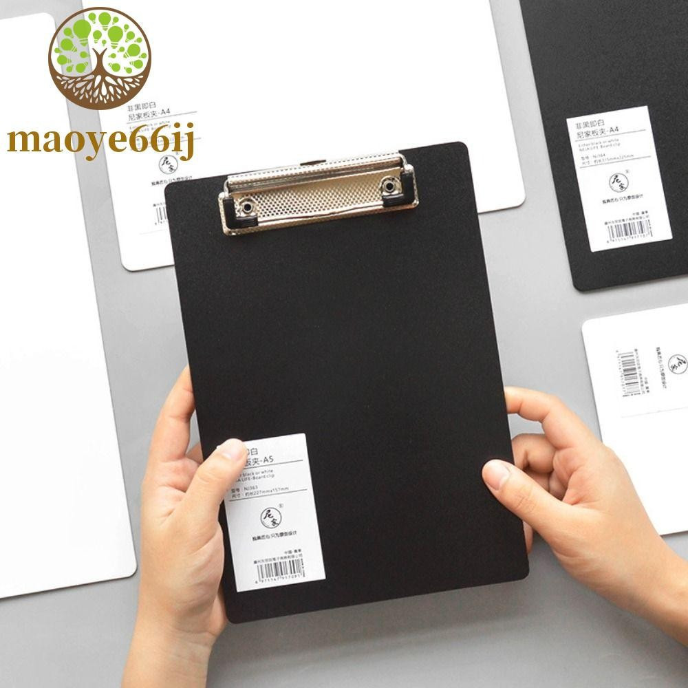 Pasta De Arquivo MAOYE66 A4 A5 A6 , Documentos Com Prancheta De Escrita De Clipe Dourado De Baixo Perfil , Tablet