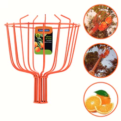 Coletor Tipo Cesta Grande Para Pegar Frutas Sem Cabo