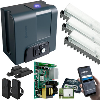 Kit Motor Nano Nitro Wifi 6m Cremalheira Deslizante 650kg App Celular Rossi em Oferta na Shopee