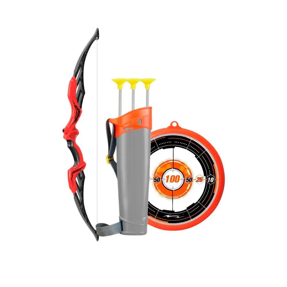 Brinquedo Infantil Super Mira Arco e Flecha Vermelho ZOOP
