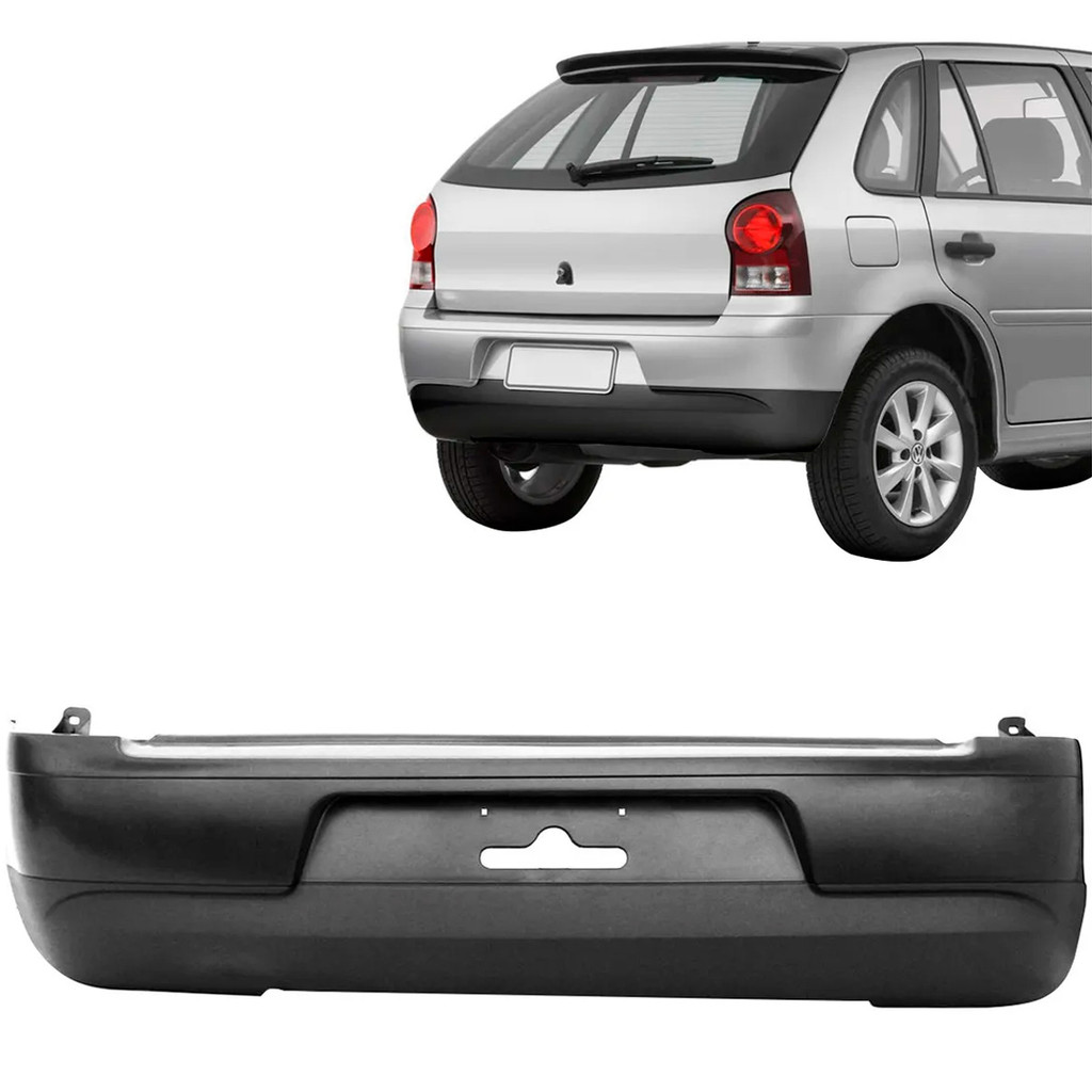 Parachoque Traseiro Gol G4 2006 2007 2008 2009 2010 2011 2012 2013 2014 em Oferta na Shopee