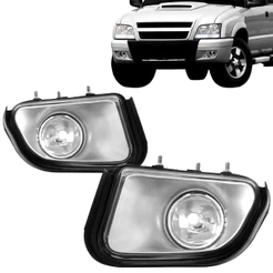 Par Farol Milha Auxiliar S10 Blazer 01 02 03 04 2005 2006 2007 2008 2009 2010 2011 Modelo Cibie