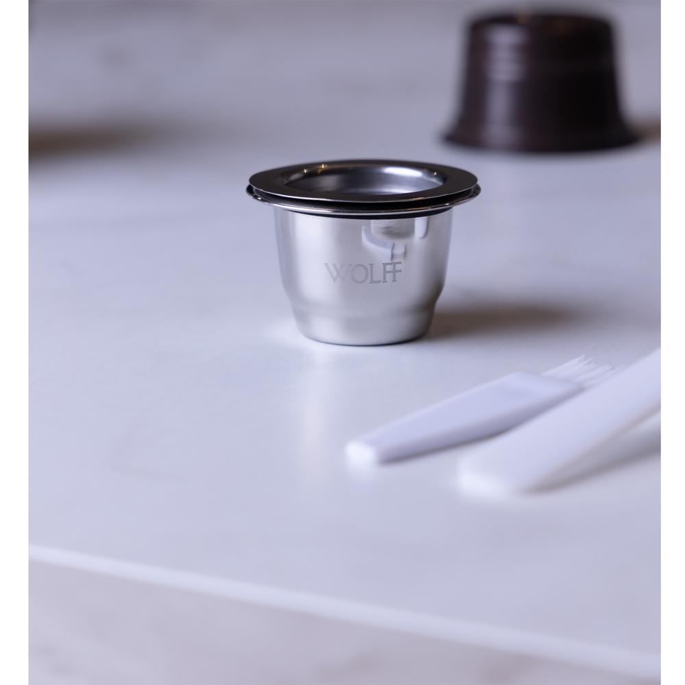 Cápsula Reutilizável para Café Espresso Wolff de Metal em Oferta na Shopee