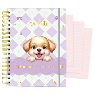 Caderno Smart Universitário 10 Divisórias So Cute Dog 80 fls - DAC