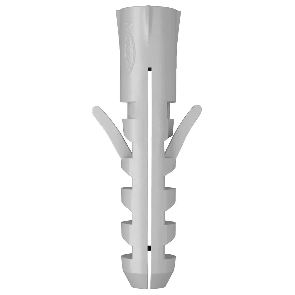 Kit 1000 Buchas de Expansão SX 6 x 30 Com Rebordo Fischer