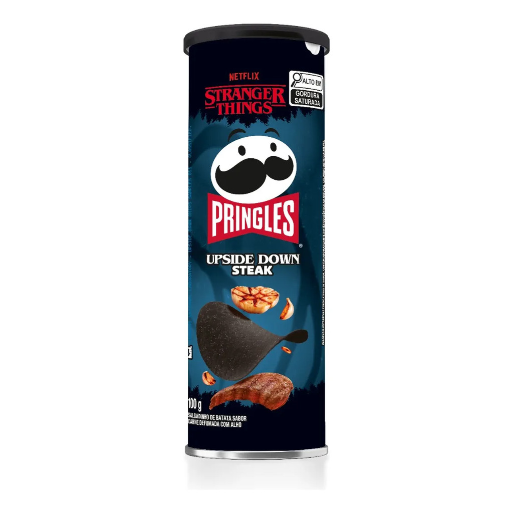 Salgadinho Batata Pringles Stranger Things Steak 100g