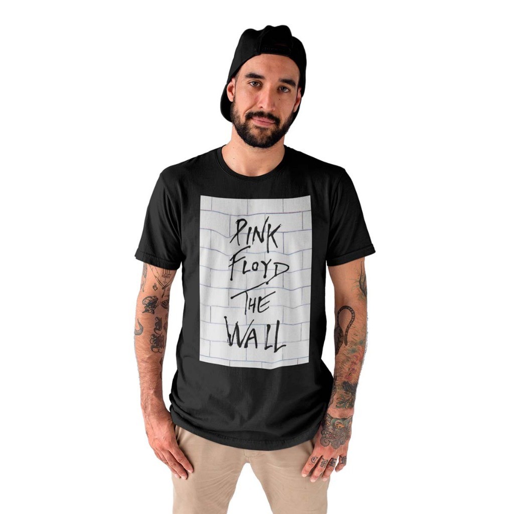 Camiseta Rock Punk Pink Floyd Pink Floyd The Wall Algodão Premium Unissex