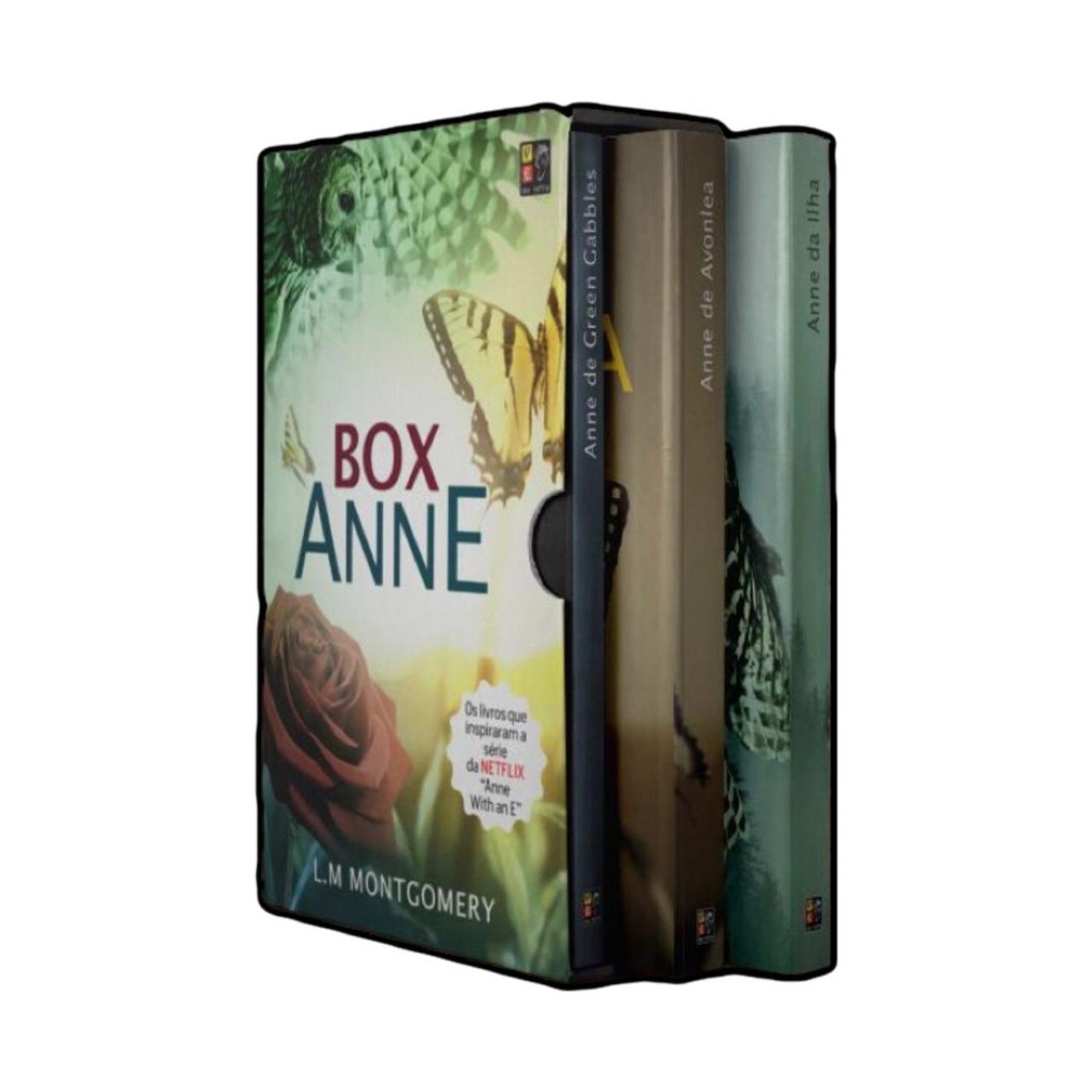 Box com 3 Livros de Anne de Green Gables Formato menor | Lucy Maud em Oferta na Shopee