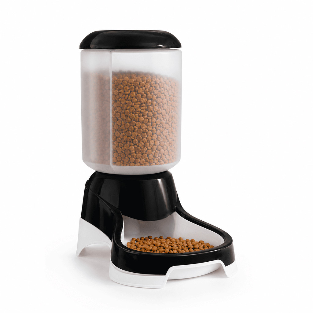 Comedouro Automático 1kg Para Cães E Gatos Ração Pet