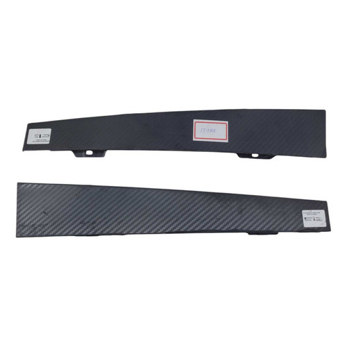Par Moldura Coluna Porta Traseira Vw Polo Sedan 2008 2013