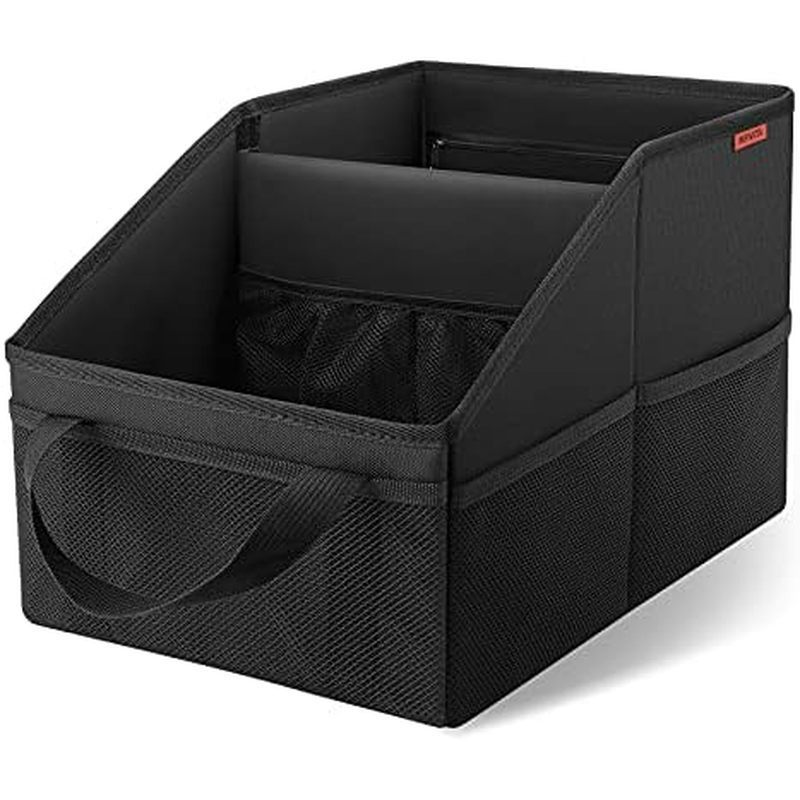 Organizador De Carro-Automotivo Para Banco Dianteiro E Traseiro Ou Piso , Caddy Com Divisão , Alças Vários Bolsos De Mal