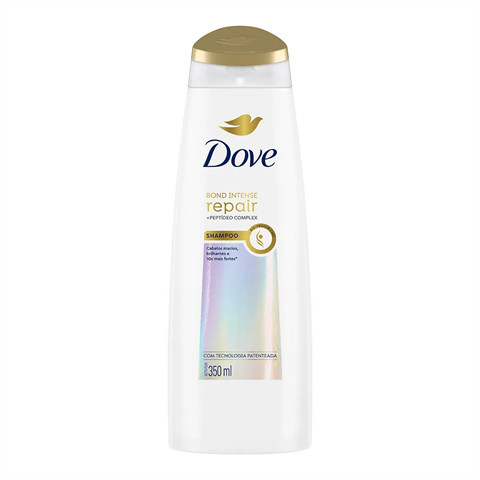 Shampoo Dove Bond Intense Repair + Petídeo Complex Com 350ml