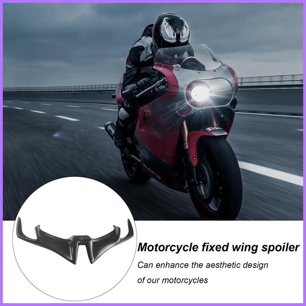 Asa De Spoiler Para Carenagem Dianteira De Motocicleta , Aerodinâmica De Vento Fixa Estabilidade Aprimorada , Ideal wheq
