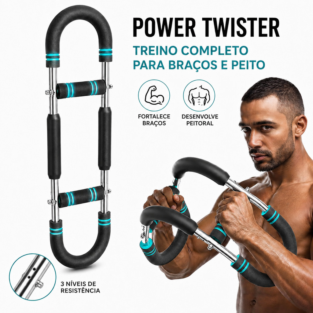 Treinador de braços, peitoral ajustável, treinador de força para ginásio doméstico