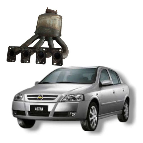Tubagem Catalisador Vazia Chevrolet Astra Sedan 2.0 2010