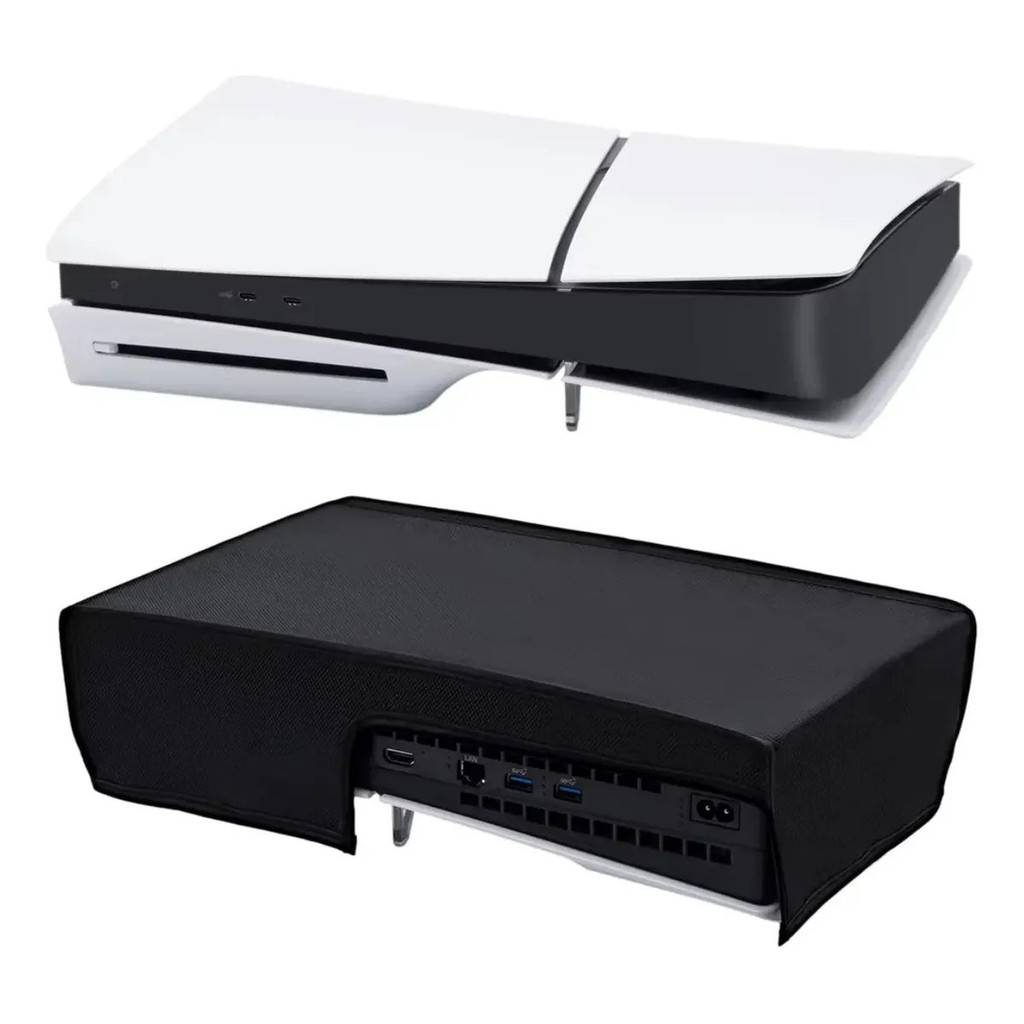 Capa Protetora Anti Poeira Ps5 Slim Horizontal Impermeável