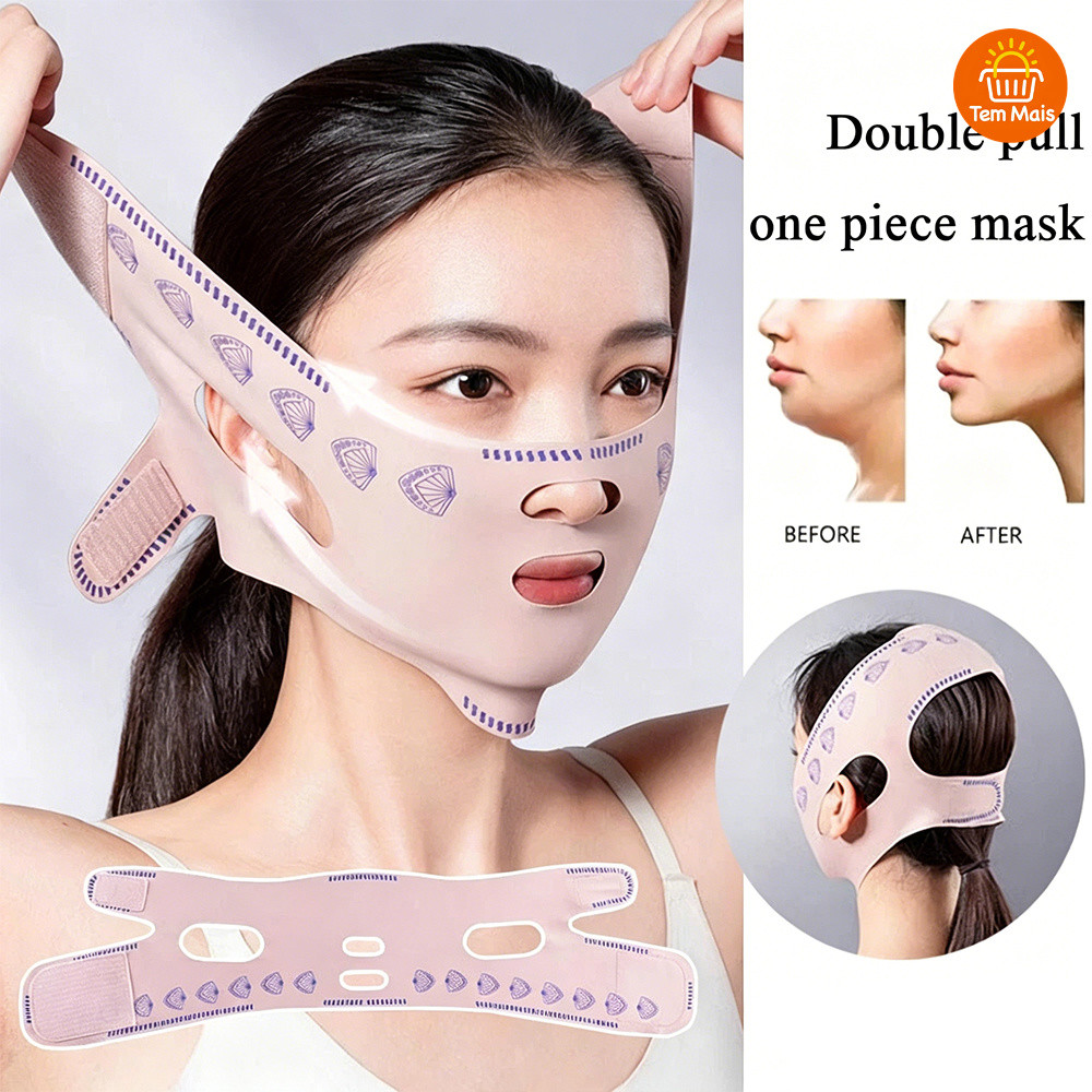 Faixa Ajustável para Contorno Facial e conforto para o Queixo