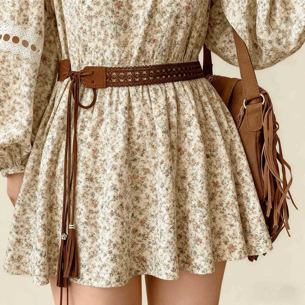 Cinto feminino artesanal mais vendido, versátil para combinar, cinto vintage para vestido, acessório de cinto de viagem 