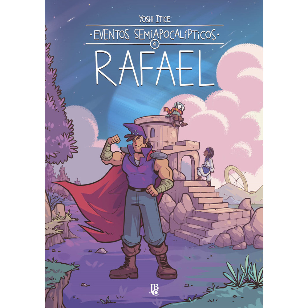 Capa do livro Comics - Eventos Semiapocalípticos - Rafael - Vol. 04 - por Yoshi Itice - Editora JBC