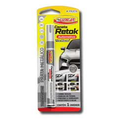 Caneta Reparo Pintura Lataria Carro Tira Riscos Metálico