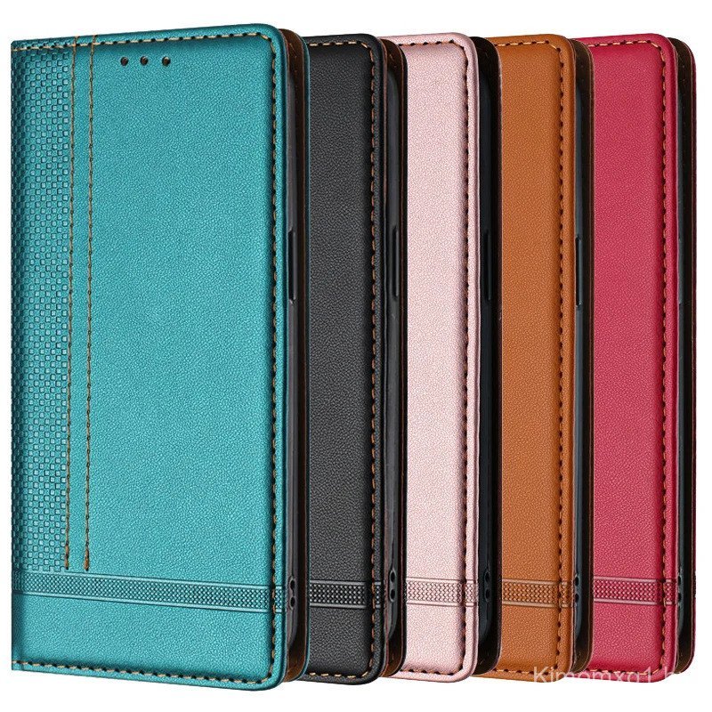Capa de Couro Tipo Carteira HX006 para Samsung Galaxy S21 S20 FE S10E S10 Lite Plus Ultra 5G 4G, Capa Protetora para Tel