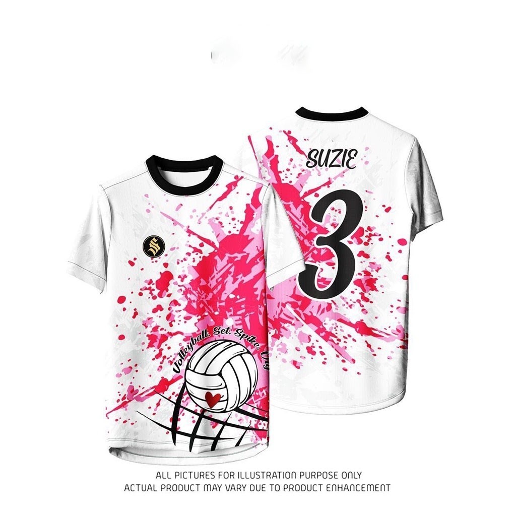 [Novo Design] Camiseta Baju De Alta Qualidade Totalmente Sublimada Para Homens E Mulheres-Camisa Do Time De Vôlei De Net