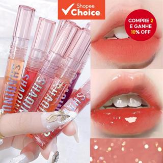 Water Light Lip Care Oil Glass Hidratante Conjunto De Presente Para O Dia Dos Namorados em Oferta na Shopee
