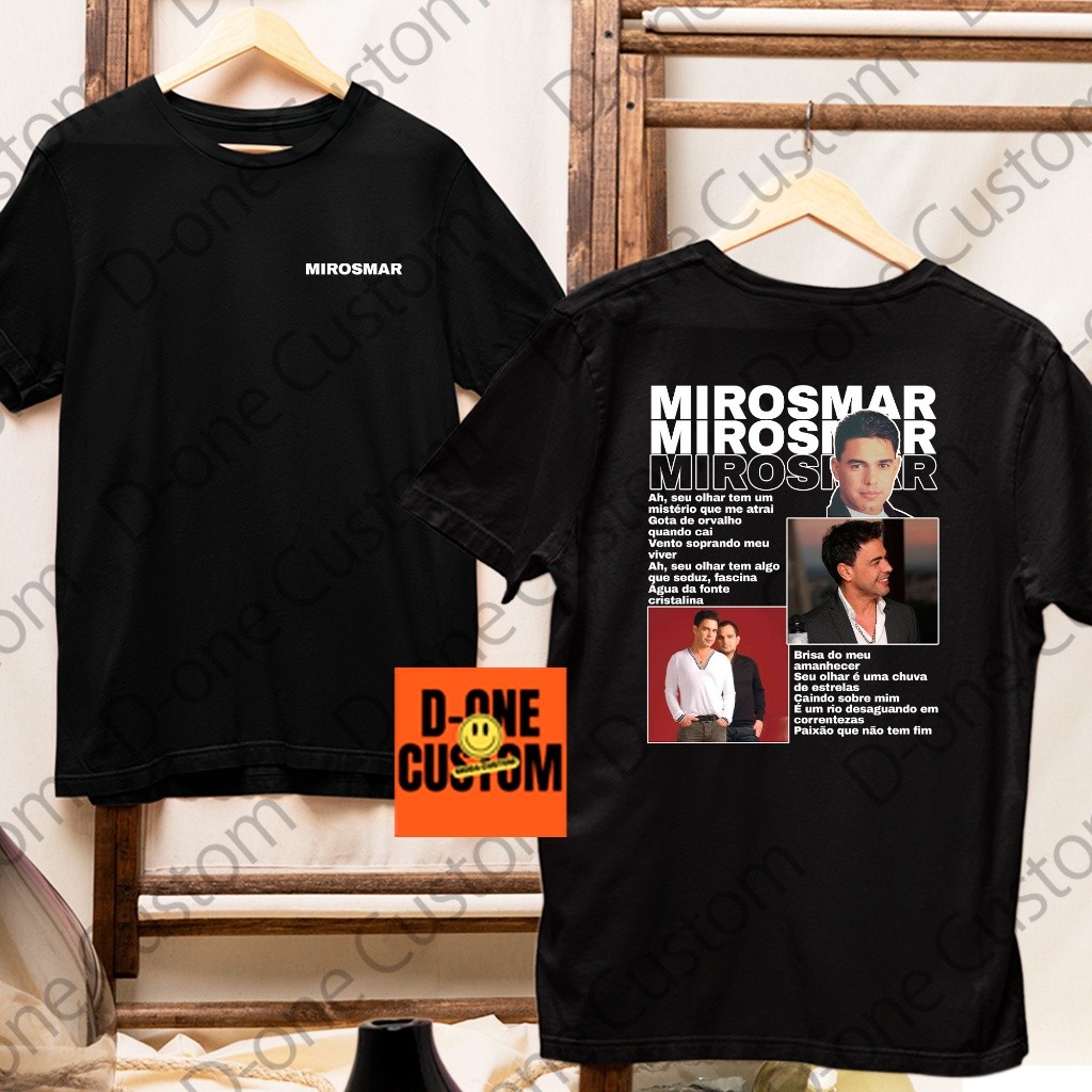 Camisa Camiseta Homenagem Mirosmar Cantor Sertanejo Zeze di Camargo e Luciano Show Rodeio Blusa em Oferta na Shopee