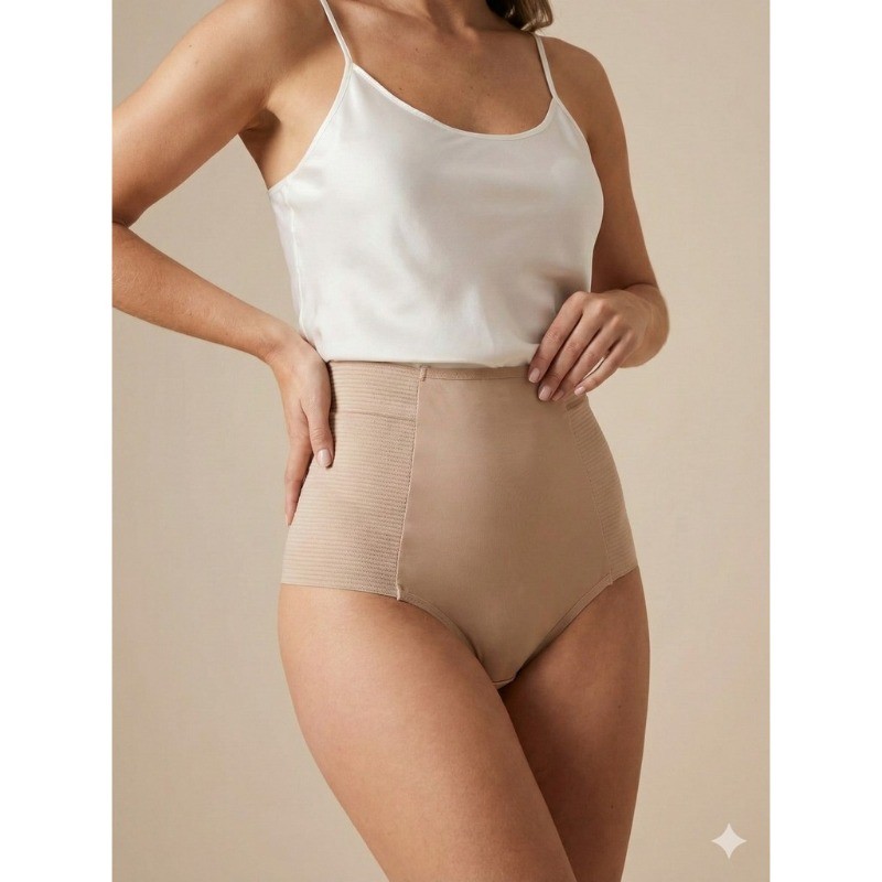 Cinta Aperta segura culote barriga Cinta Pós Parto Cinta modeladora Calcinha short