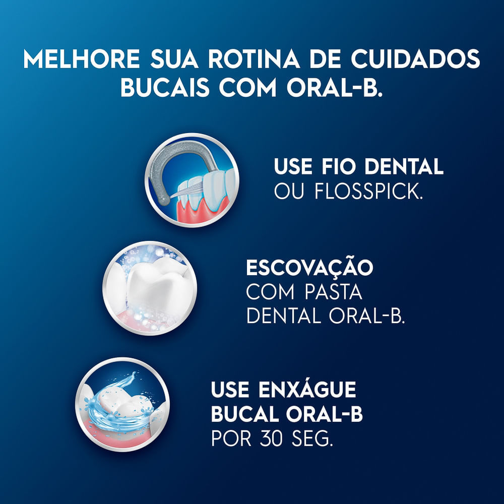 Detalhes do Escova Dental Oral-B Advanced 7 Benefícios Macia 2 Unidades
