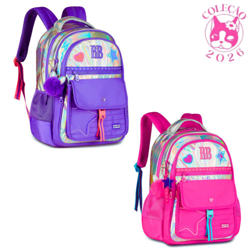 Mochila de Costas Rebecca Bonbon Holo Shine - Clio Style