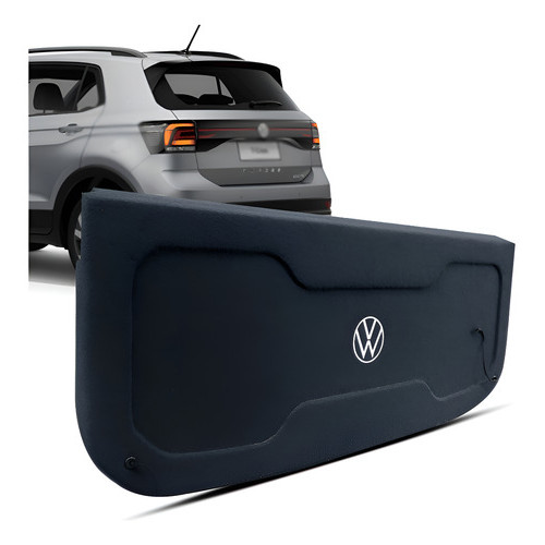 Tampão Traseiro Bagagito Automotivo Porta Mala T-cross 2018 até  2023 Grafite em Oferta na Shopee