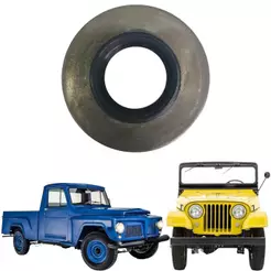 Retentor Do Pinhão Do Diferencial Jeep / Rural / F 75 / Maverick Ford Willys
