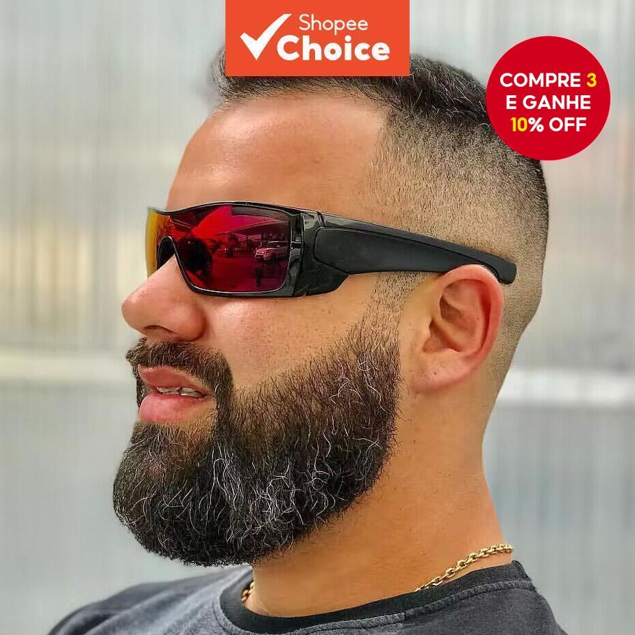 Óculos de montanha polarizados para homens, UV400, óculos de ciclismo esportivos.