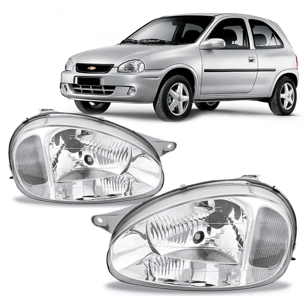 Par Farol Corsa Pick-up Wind Wagon Hatch Sedan 1995 A 2004 Classic 2003 A 2010