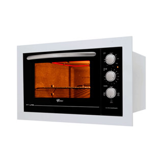 Forno Elétrico de Embutir Fischer Fit Line 48 litros Branco em Oferta na Shopee