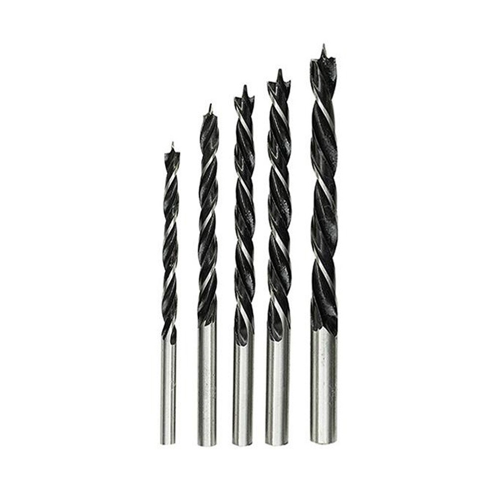 Detalhes do Jogo de broca para madeira 3 pontas 4 a10mm 5 peças - 29.086 Disflex