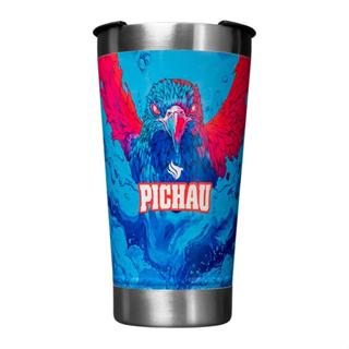 Copo Termico Pichau Zero 473ml, Azul e Vermelho, PG-HHR100-RB01 em Oferta na Shopee