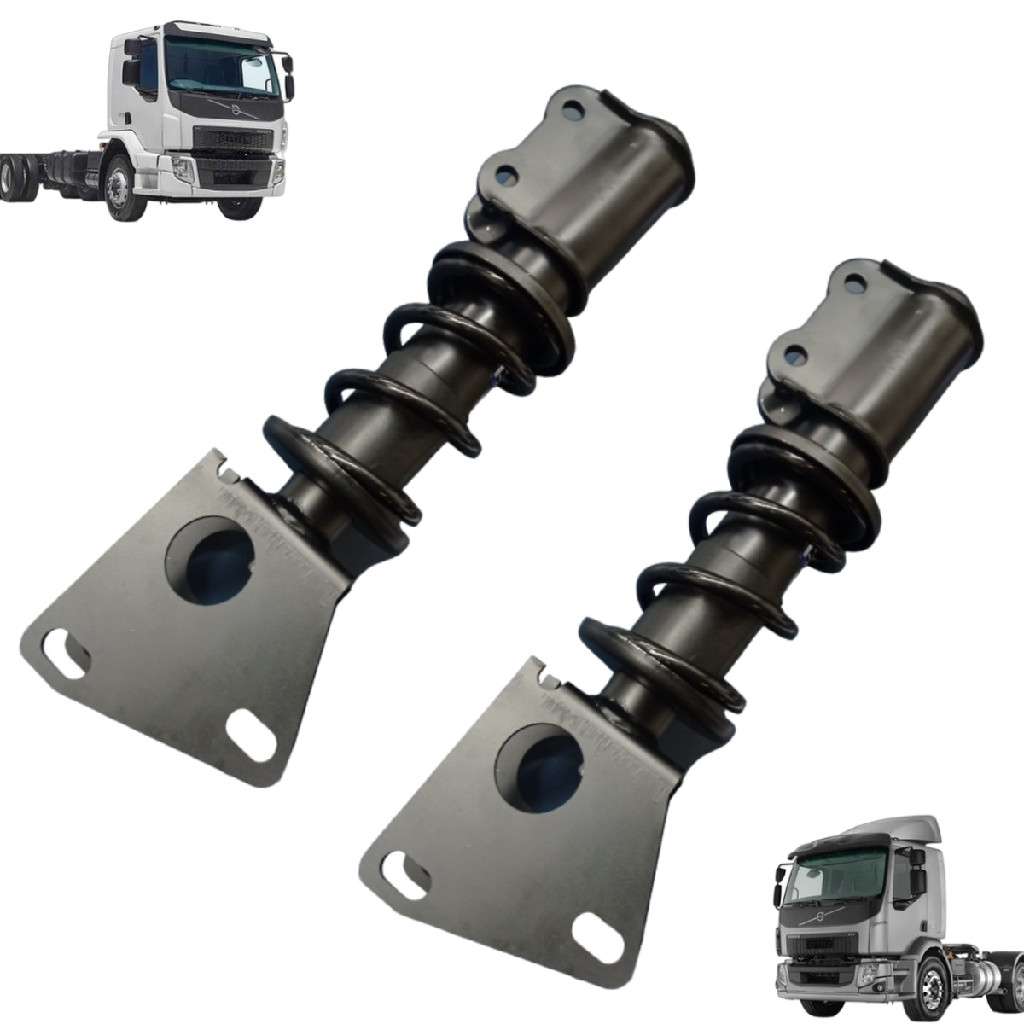 Par De Amortecedor Suspensão Completo De Cabine Traseiro Volvo Vm 23 240